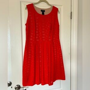 Enfocus Women eyelet dress size 14w